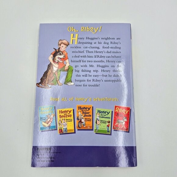 Beverly Cleary Book Lot 8 Books Paperback Ralph Henry Ribsy Mouse Read - Picture 16 of 16